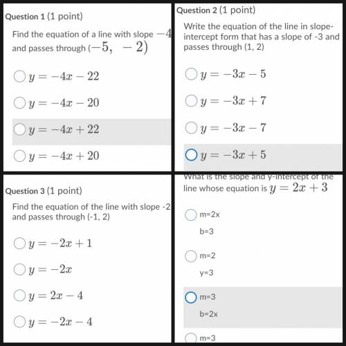 Please help me.. I need these by tomorrow...(30 points)