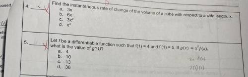 Need help with question 4