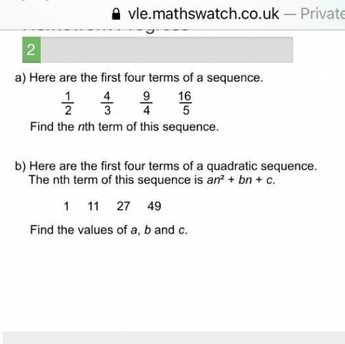 Question is in picture please help will mark brainliest