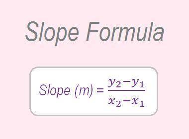 What is the slope??
(The bottom one says : (-6, -5)