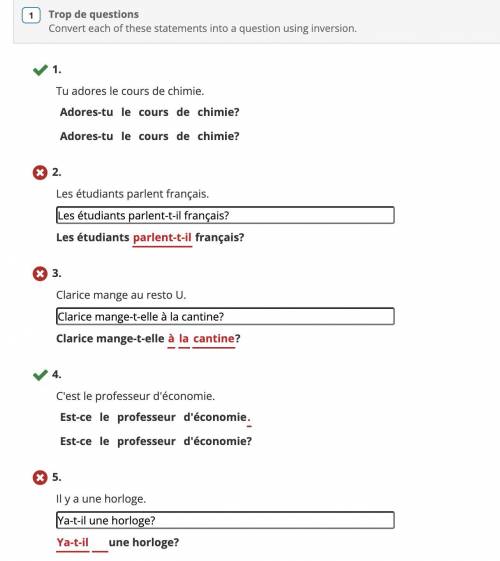 Forming questions and expressing negation