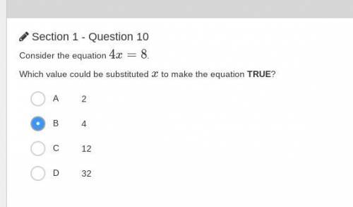 What is the answer its for a test