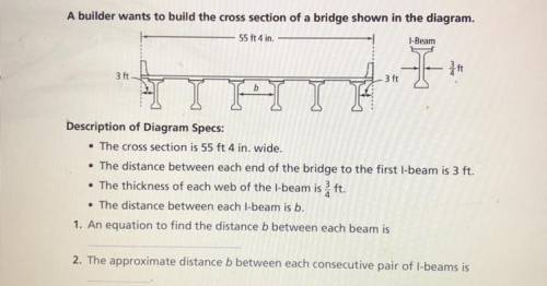 Solving Equations with Variables on Both Sides

A builder wants to build the cross section of a br