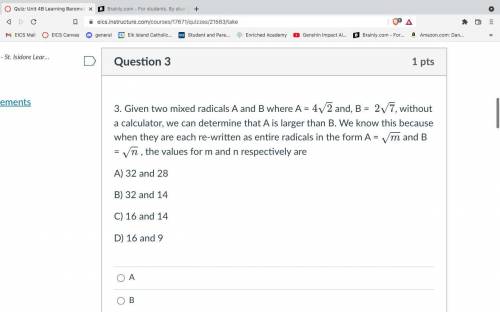 I need to know the values of m and n.