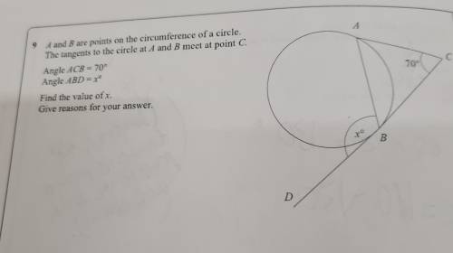 Please answer circle theorem question.
Many thx.