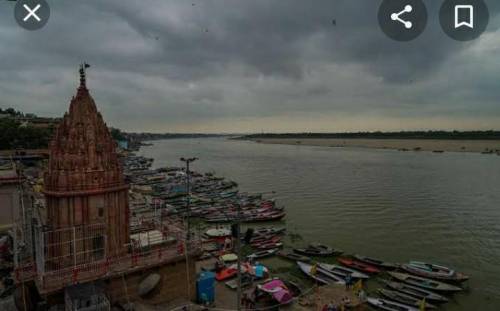 How River ganga came on earth? Attach some pics of Ganga also