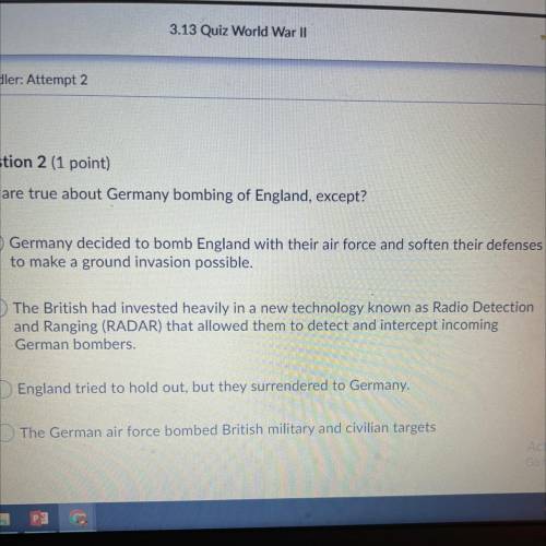 All are true about Germany bombing of England, except?