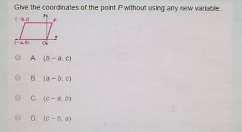 Give the coordinates of the point P without using any new variable.