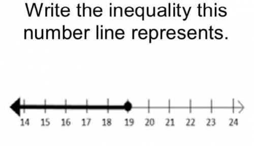 Write the inequality this number line represents 14-15-16-17-18-19-20-21-22-23-24

PLEASE HELP!!