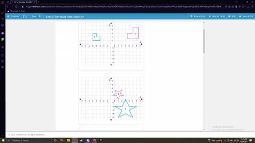 Drag the tiles to the correct boxes to complete the pairs.

Match each graph to the sequence of tr