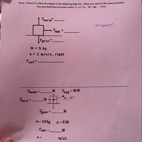 Help with physics assignment !