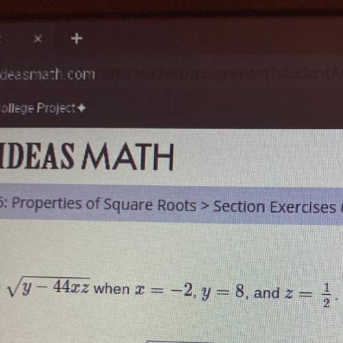 What is the square root of this