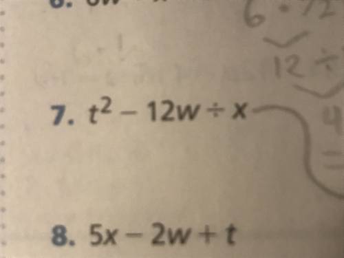 HELP QUICK PLEASE THANK YOU (algebraic expressions)