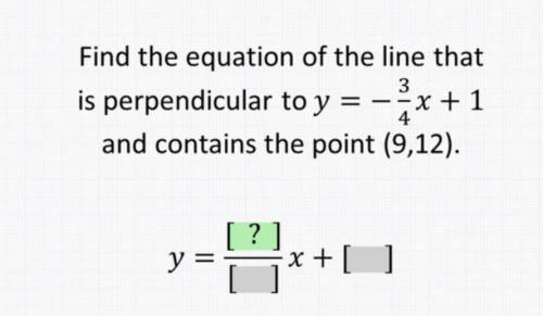 I need help figuring this out, please

find the equation of the line that is perpendicular to y=-3