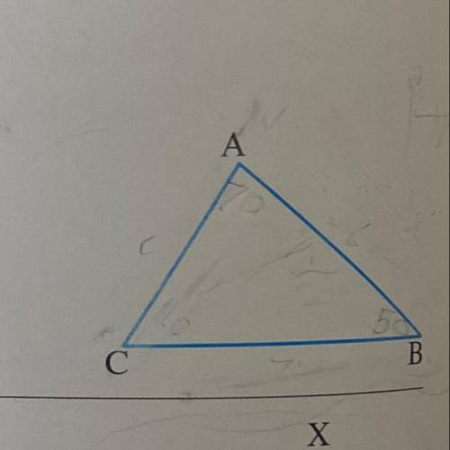 [b] In the opposite figure :

CAB
ABC is a triangle.
Prove that : AB < į the perimeter of A ABC