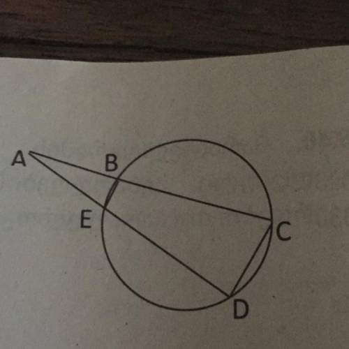 Find ADC triangle's perimeter, if ABE triangle's perimeter is 10 and AE:AC=2:3