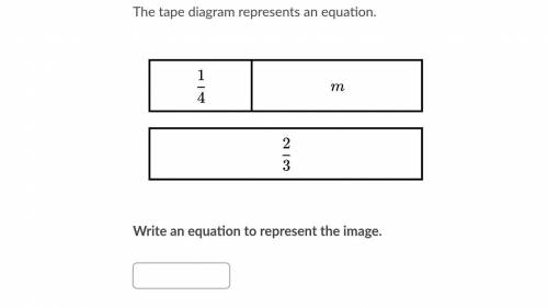 Write an equation to represent the image.