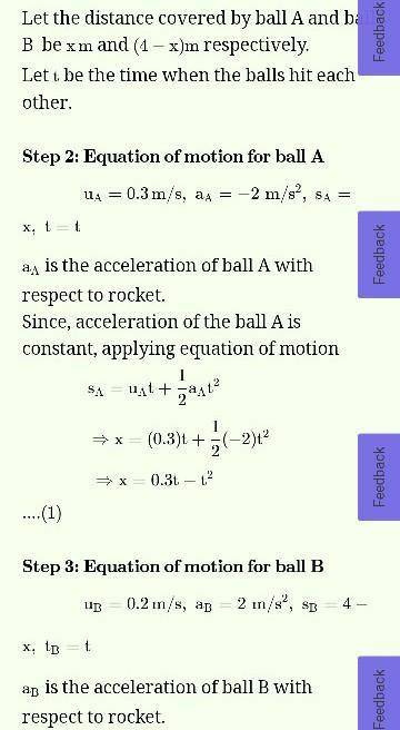 Hey there!

A rocket is moving in a gravity free space with a constant acceleration of 2 −2 along +