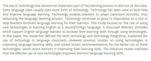 What do you think about the role of technology in teaching language skills?
