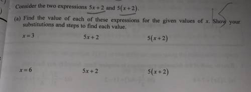 Consider the two expressions 5x + 2 and 5(x+2).

(Sorry if the picture is unclear, I rly don’t wan