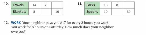 Need help with 10, 11, and 12. Need help fast!!