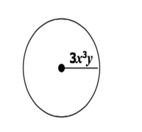 What is the area of this circle?