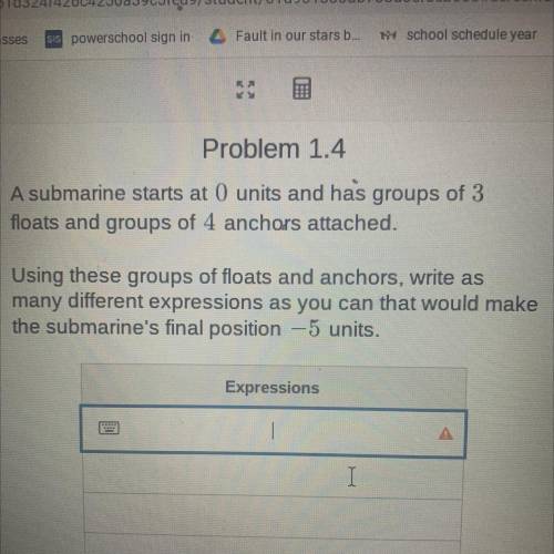 HELP!! WILL GIVE BRAINLIEST WHO EVER ANSWERS CORRECTLY!

A submarine starts at 0 units and has gro