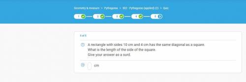 Hi, could you help solve this Applied Pythagoras' Theorem question, please?

Please put some worki