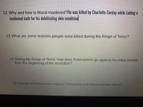 Why was marat murdered?