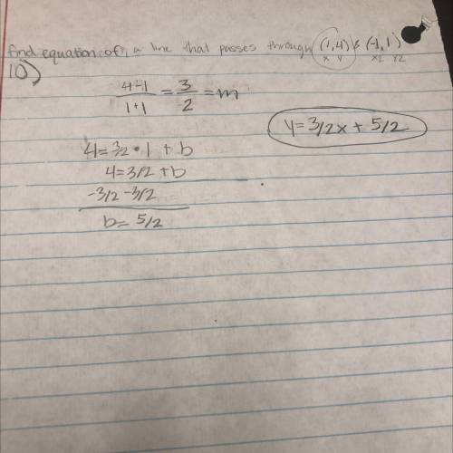 Did i solve this equation right? if i didnt what did i do wrong/whats the right answer?