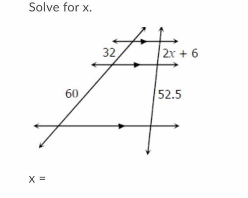 Solve for x on both problems