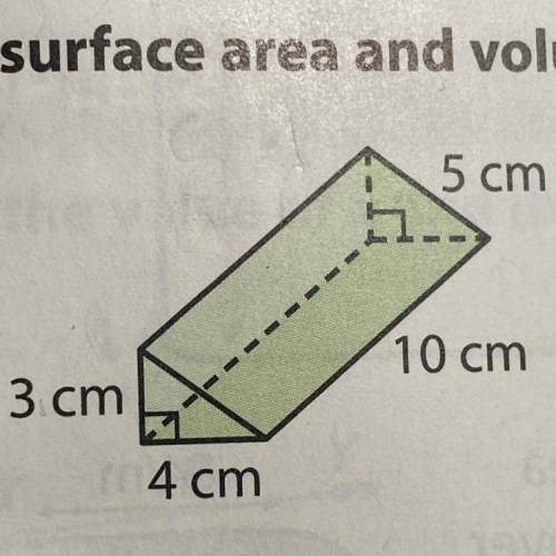 What’s the surface area for this figure? (If u can please help!)