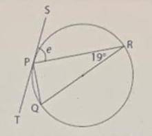 Find e (circle theorems)