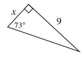 1. Trace the triangle into your notes

2. Label the \Delta yΔyand \Delta xΔx based on the given sl