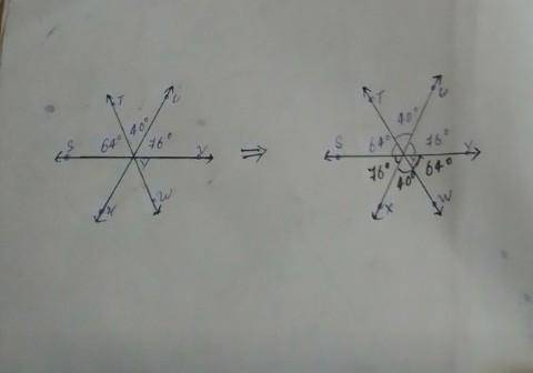 Refer to the figure at the right to determine the nearest of each given angle.

50 points if correc