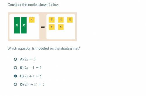 This question has two parts. First, answer Part A. Then, answer Part B.

Part AConsider the model