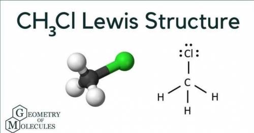 Lewis structure for CH3CL