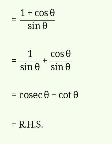 Solve:

sqrt[] 1+ cos theta 1- cos theta - sqrt[] 1- cos theta 1+ cos theta =2 cot theta