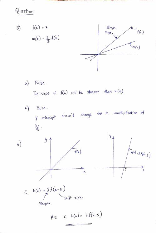 Y’all I really don’t understand-

Some help with some of this transformation on linear functions wo