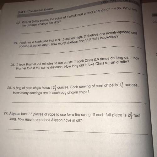 Please answer 23 and 24