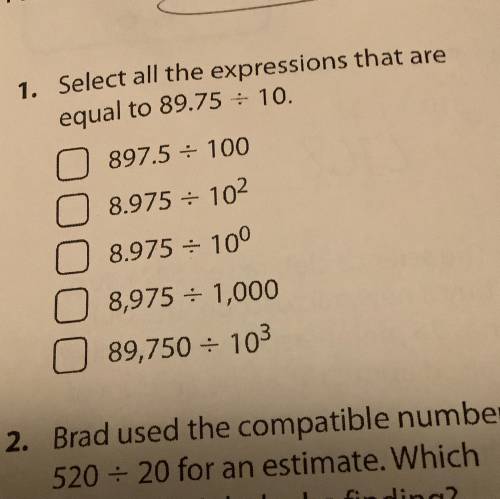 Select all the expressions that are equal to 89.75 divided by 10.