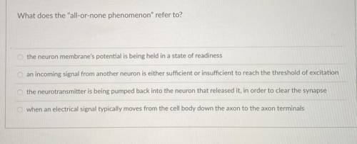 What does the all-or-none phenomenon refer to?
please help!