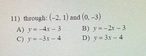 How do I solve other problems like this? 
y=mx+b