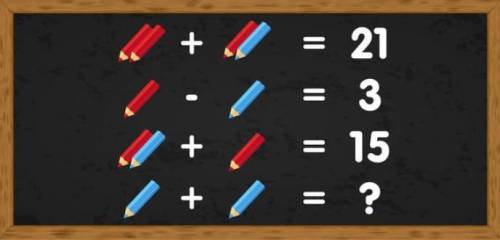 Can you figure out the answer to this pencil problem?