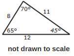 Classify the triangle by its angles and its sides. Explain how you knew which classifications to us