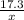 \frac{17.3}{x}