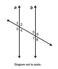 In the diagram a II b, use the diagram to answer the question. if m∠6=21, what is m∠4?