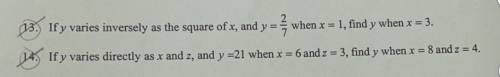 I need help on how to solve these