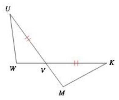 State and show what additional information is required in order to know that the triangles are

co