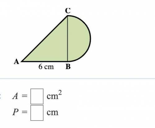 Help please!

For the figures below, assume they are made of semicircles, quarter circles, and squ